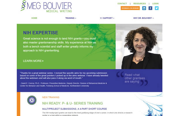 Meg Bouvier Medical Writing